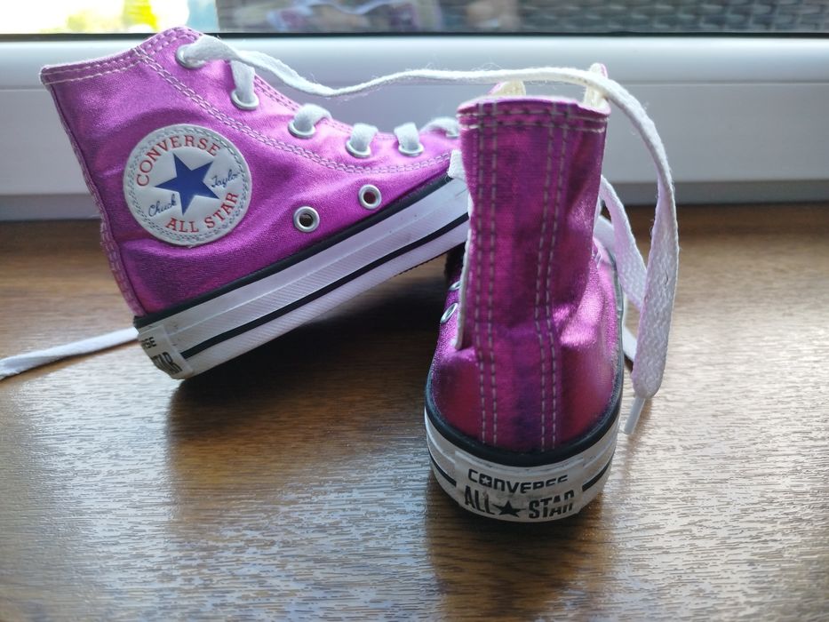 Trampki Converse 27 różowe