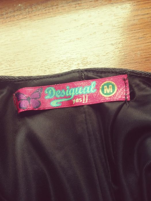 Sukienka.lato szaro wzory M.Desigual