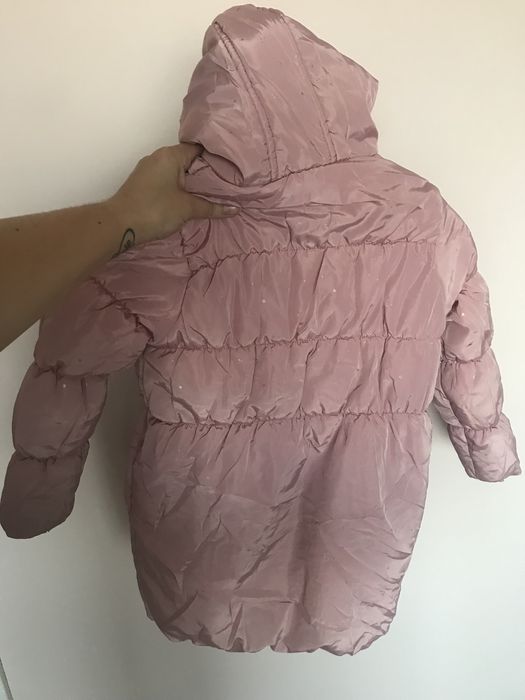Kurtka zimowa plus komplet czapka i komin