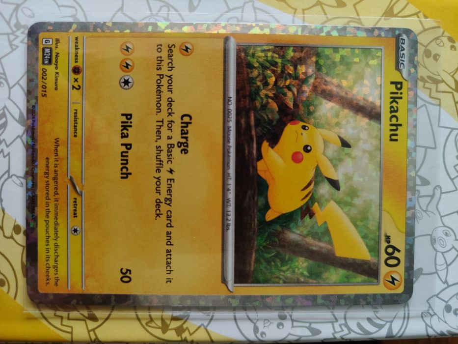 Karta Pokemon Pikachu Holo McDonald's Dragon Discovery 
Pikachu McDonald's Collection Dragon Discovery
