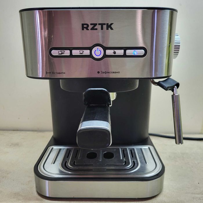 Кавоварка для меленої кави з функцією капучино якісного бренду RZTK
