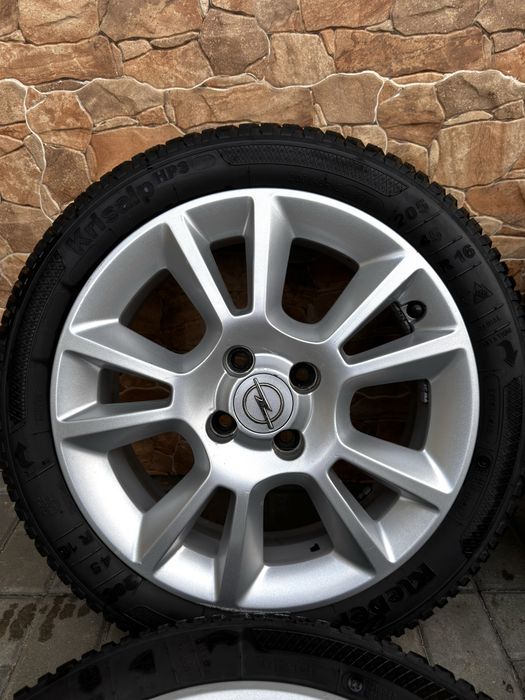 Zestaw KOŁA ALU 16” 4x100+ OPONY zimowe – OPEL (Ronal + Kleber)