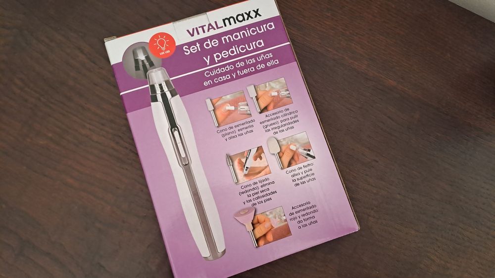 Kit de manicure e pedicure