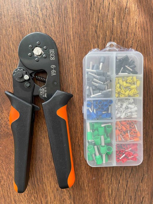 Кримпер Обжимка для кабелів 6 А6 200 Шт