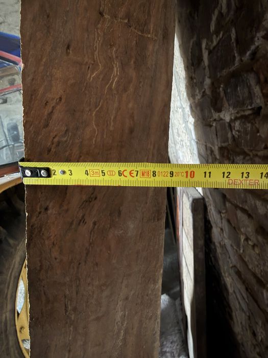 Deska/blat jesion po suszarni grubosc 9cm