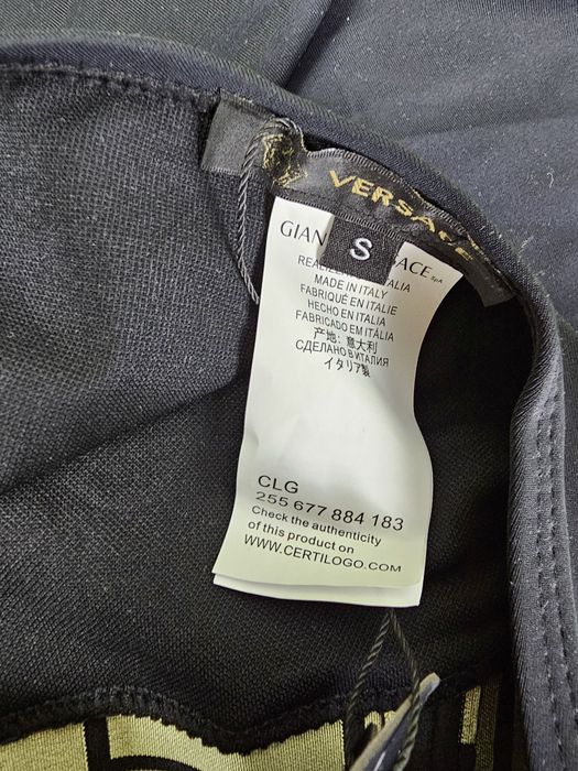 2pak Giani Versace  Leginsy Top czarne Premium