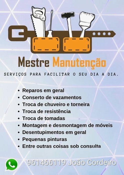 Reparação ao Domisilio