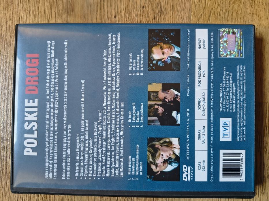 Polskie Drogi serial na dvd , stan idealny