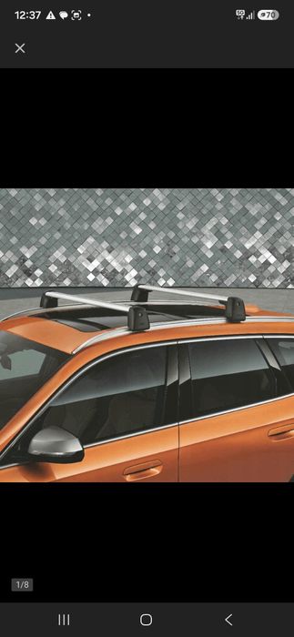 Sprzedam poprzeczki dachowe bmw x1