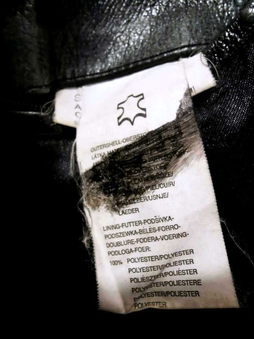 Casaco homem couro genuíno Icono