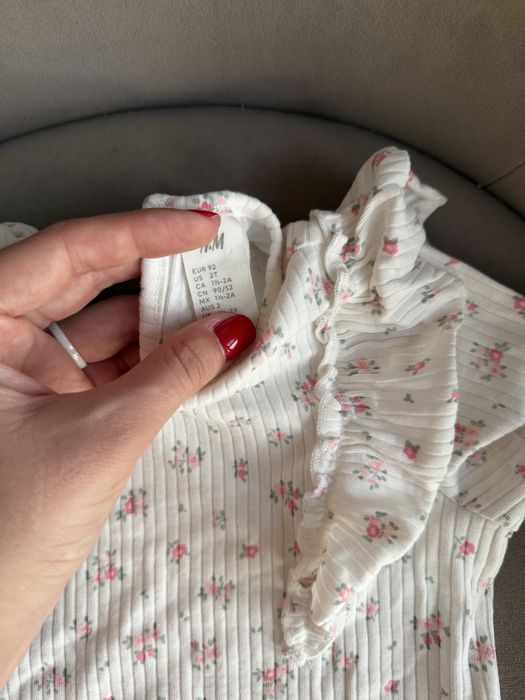 Літній Костюм у рубчик для дівчинки від H&M