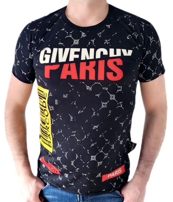 Koszulka T-Shirt  męski Givenchy Paris