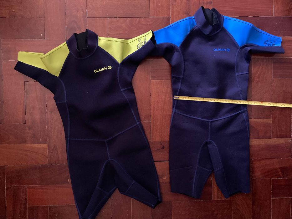 2 Fatos de Surf- Shorty Decathlon _Crianças 4-6 anos