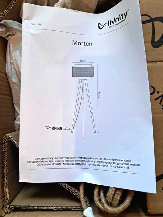 Lampa stojąca Morten