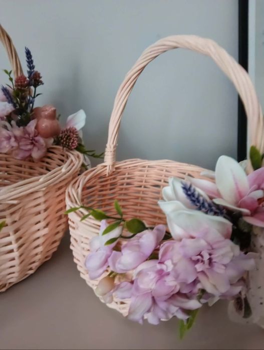 Zestaw koszyczków wielkanocnych