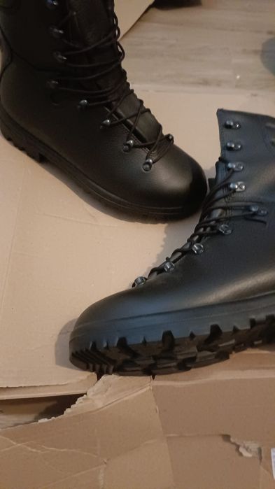 Buty wojskowe 933/a zimowe brąz.