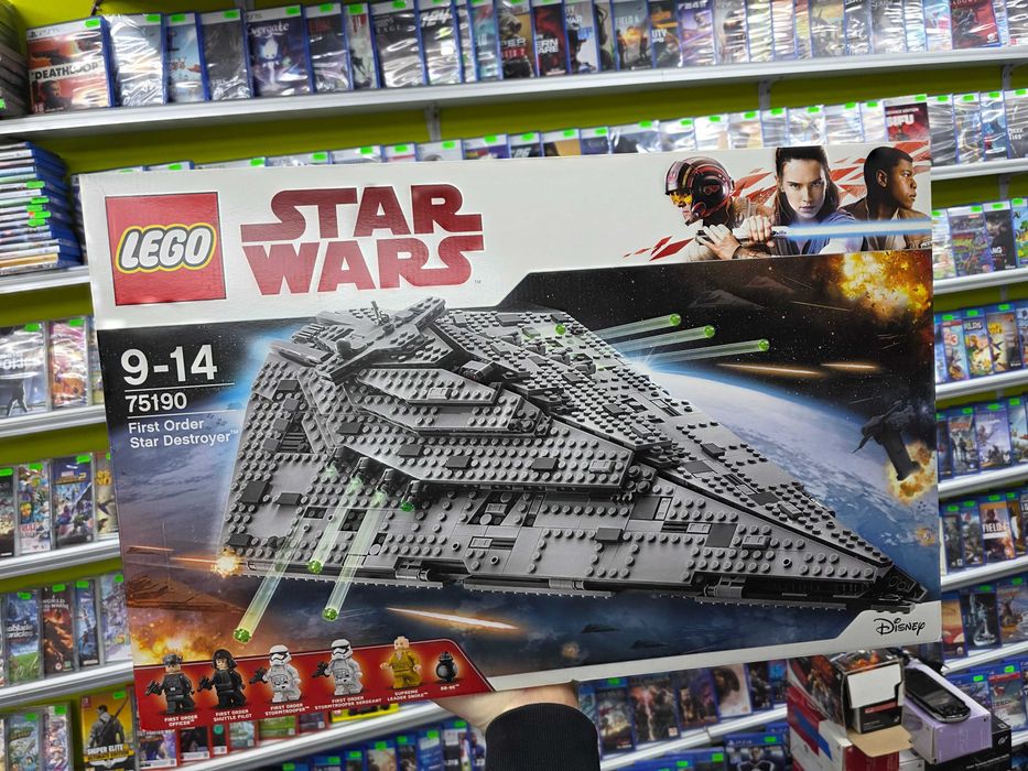 LEGO Star Wars 75190 Niszczyciel gwiezdny Najwyższego Porządku - fabrycznie nowy zestaw SKLEP xGameCenter ZAMIANA