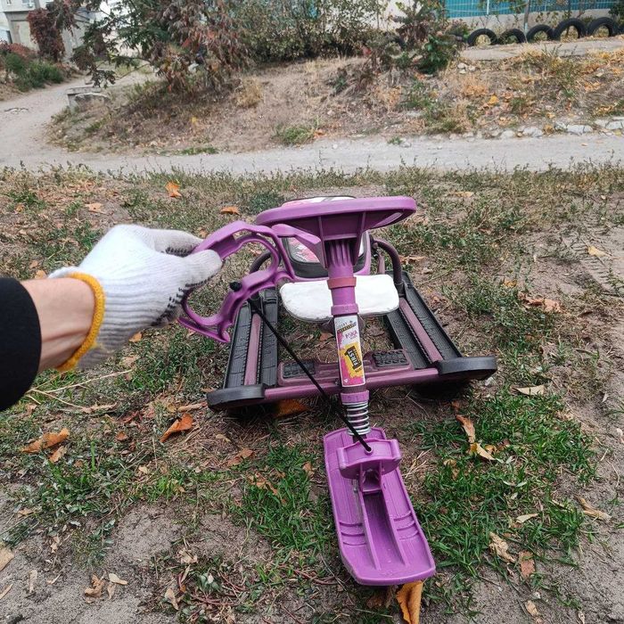 Санки (санчата) з кермом