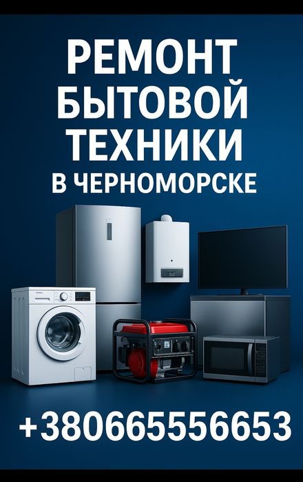 Ремонт бытовой техники в Черноморске  быстро и надёжно