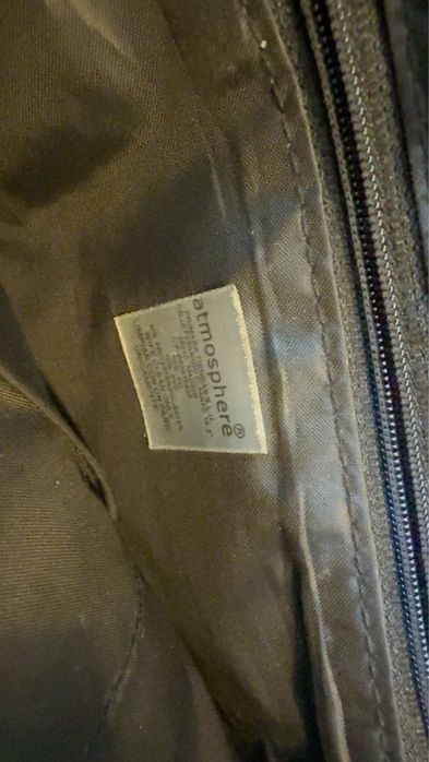 Torebka do ręki klasyczna czarna Atmosphere