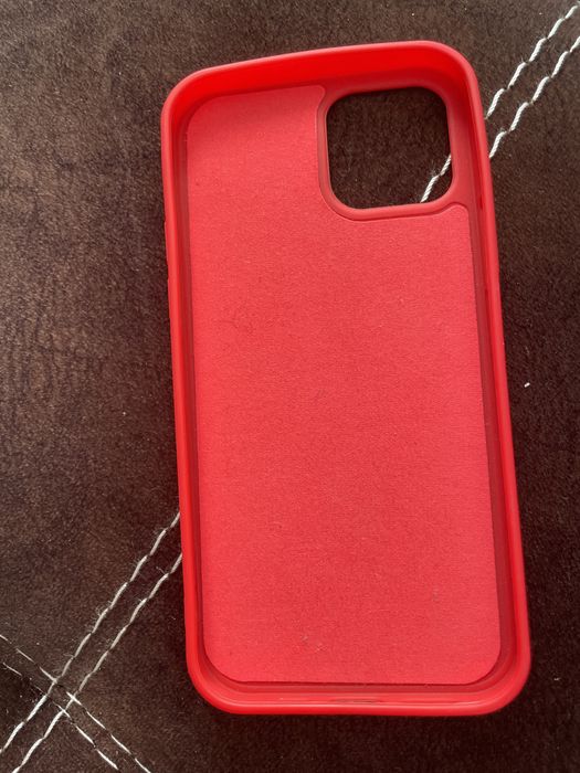 Чохол червоний, айфон 12 про