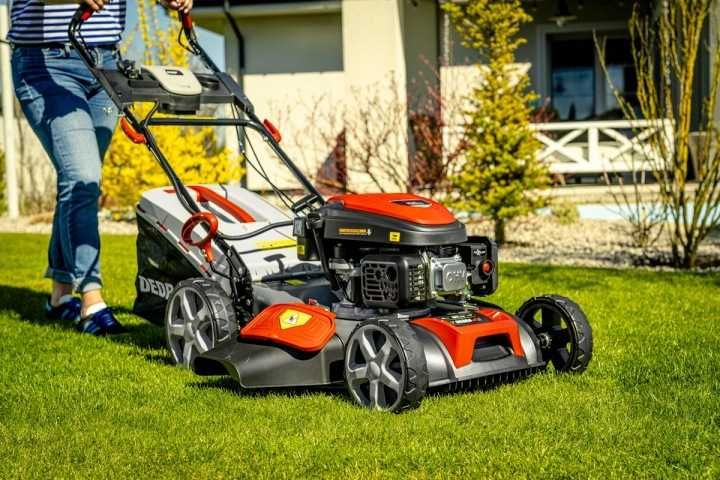 Kosiarka Spalinowa z Napędem LONCIN 4kW Rozrusznik elek. 51cm DEDRA
