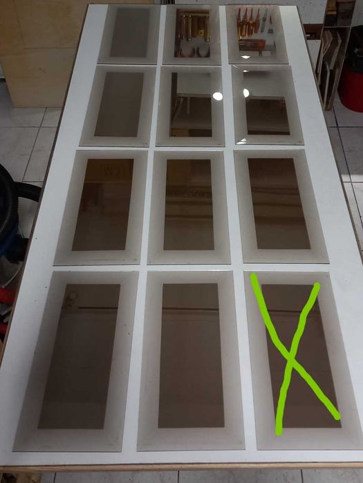 Vidros para porta