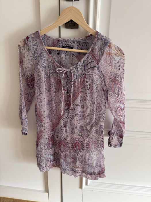 Massimo Dutti jedwabna bluzka s/m