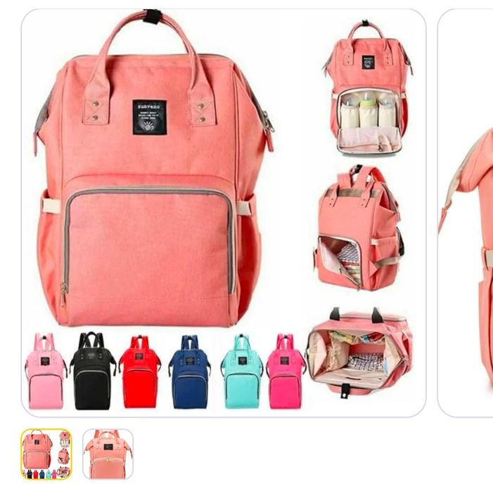 Багатофункціональний рюкзак для мам Mom Bag