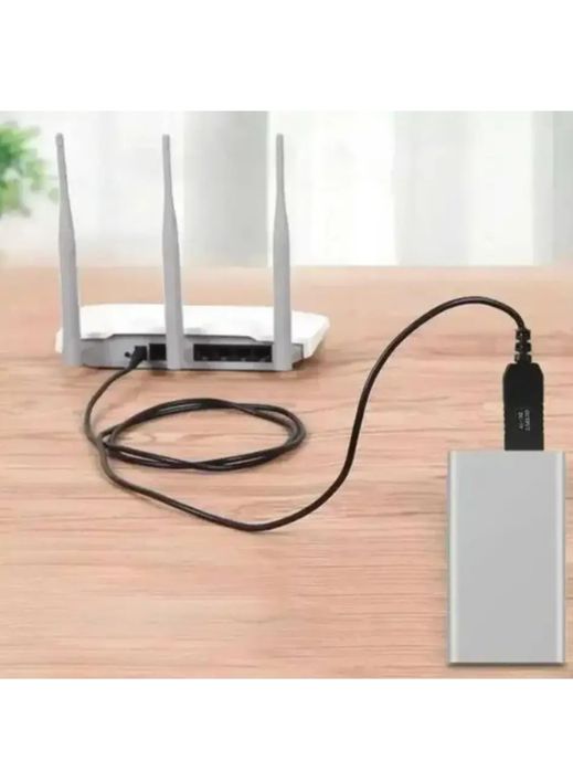 Кабель живлення для роутера USB-DC 12 V Power Banka Шнур для інтернету