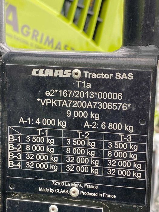 Ciągnik ARION 450 First Claas Demo