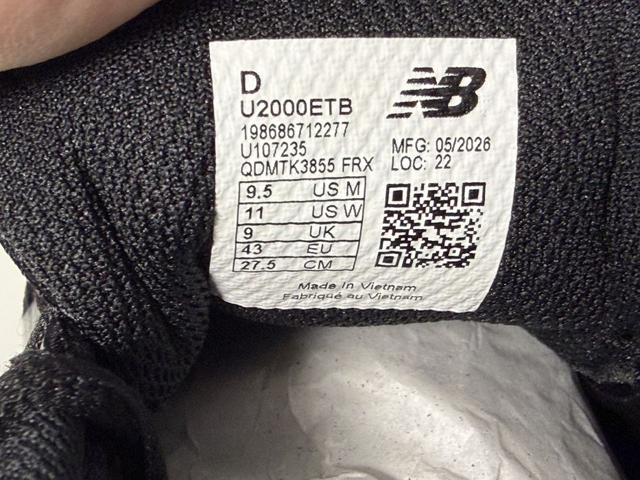 NewBalance New balance кросівки  42 (пише 43) Abzorb 2000