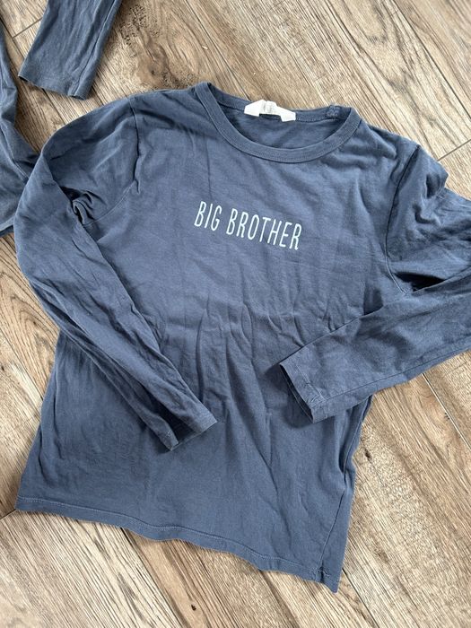Bluzki dla braci Big Brother sesja rozm. 122 i 134 H&M
