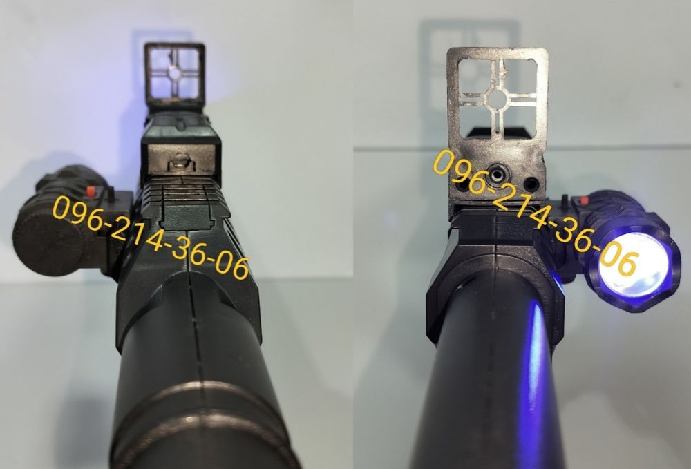 Детский дробовик ружье винчестер игрушка на пластиковых пульках фонарь