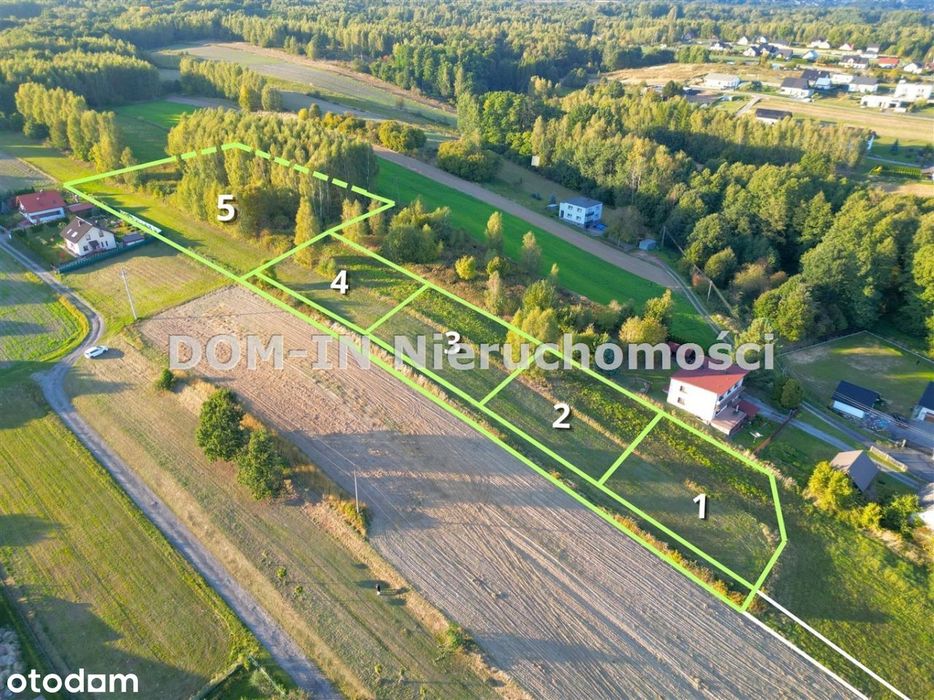 Działki budowlane Moszczenica ul. Komuny Paryskiej