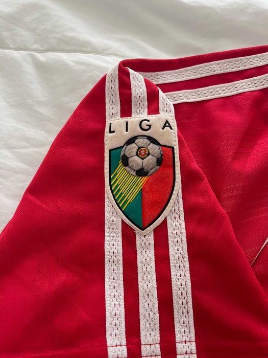Camisola Santa Clara 1998/99 - usada no jogo da promoção à 1ª divisão