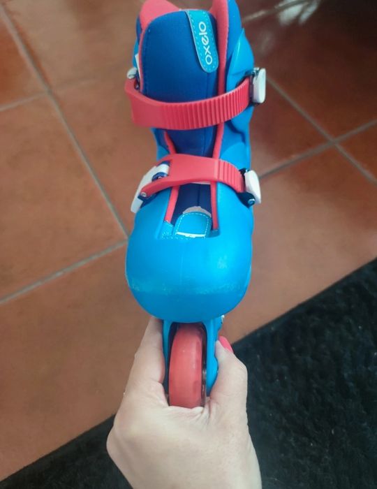 Patins de criança do 19/20 e 30/32 com proteções