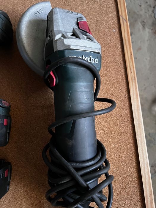 Metabo combo 18v bl wkretarka + szlifierka 2x 5.2ah walizka