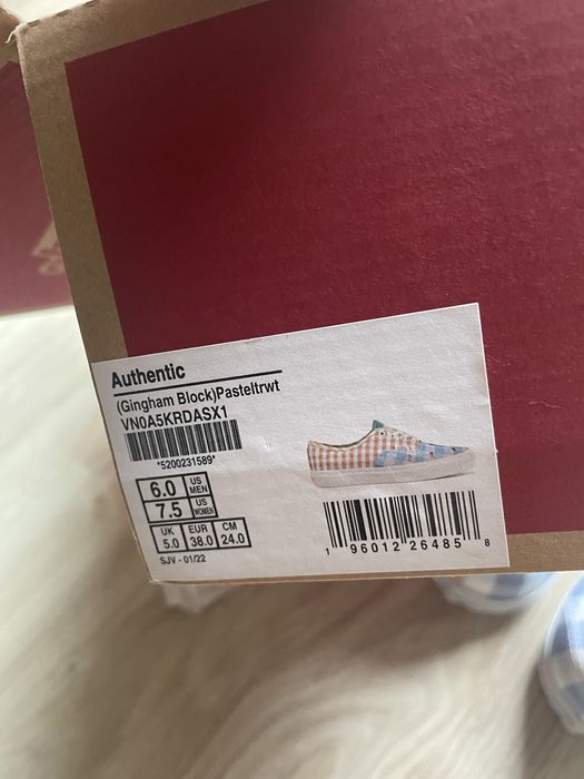 Vans Authentic - pastelowe