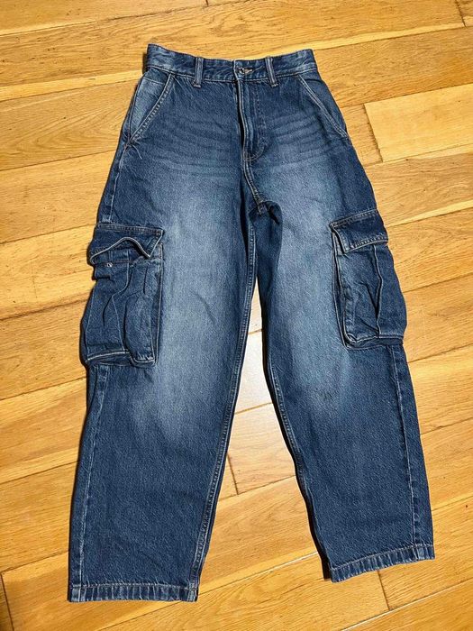 Spodnie baggy Bershka rozmiar 32