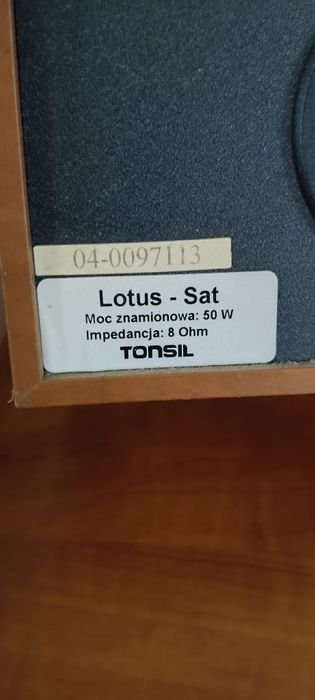 Zestaw kolumn Tonsil Lotus