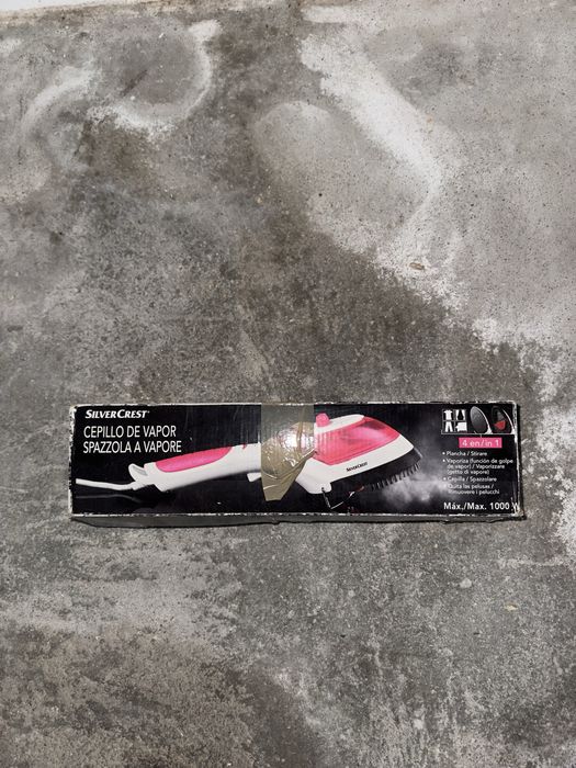 Escova de Vapor SilverCrest 4 em 1 – 1000W (Multifunções)