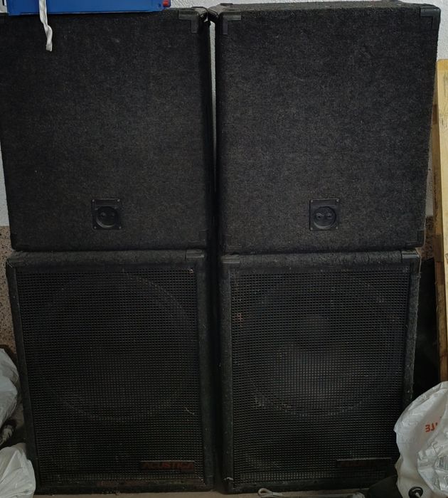 PA  colunas de som marca Acústica