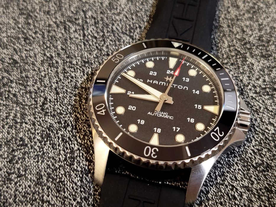 б.в. Navy Scuba Hamilton H82515330 Swiss made механіка годинник