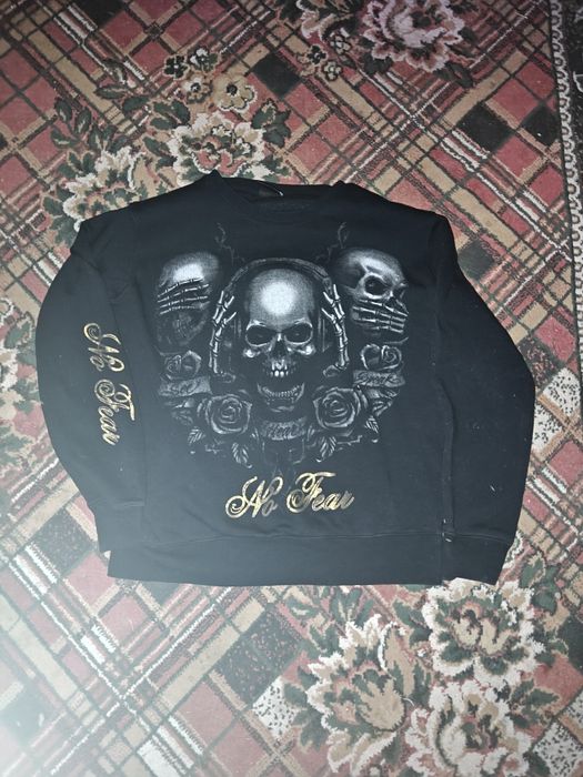 кофта no fear свитшот no fear реп лонгслив rap лонгслив реп свитшот