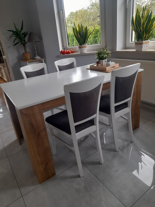 4 sztk drewniane krzesła