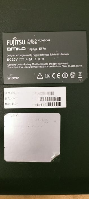 Продам ноутбук Fujitsu