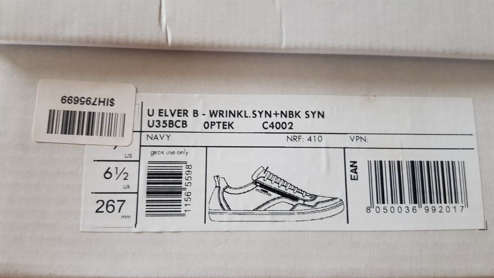 Geox кеди 40 розмір