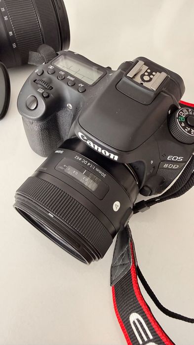 Canon 80D + objetivas/ lentes