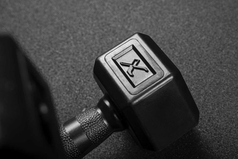 Hantle w pełni ogumowane Hex Xenios USA 2x30kg